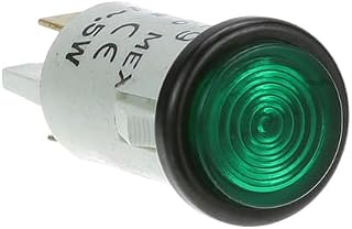 Exact FIT for ACCUTEMP AT0E-1800-4 Signal Light 1/2" Green 250V - Replacement Part BY MAVRIK