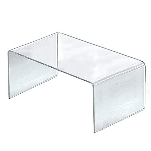 Azar Displays 12 X 7.75 / Clear / 1 Monitor Stands