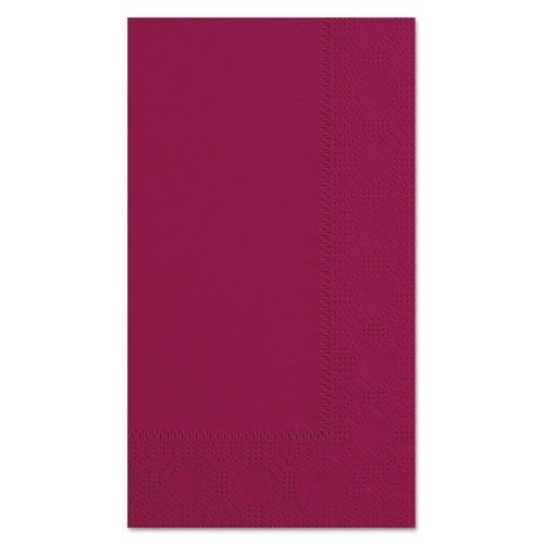 Dinner Napkin by Hoffmaster – 17" x 15", Paper, Burgundy, Pack of 1000, Model 180524