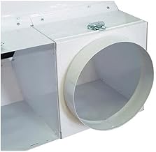 Single Outlet Duct Adaptor for Ductable Dual Fuel Heater