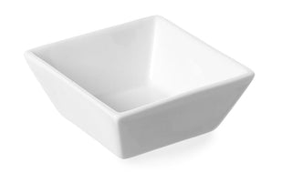 Tapas dish Cuadrado by Hendi – Porcelain, White, Pack of 6, Model 784327