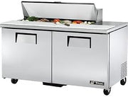 True TSSU-60-12 Solid Door Sandwich/Salad Unit