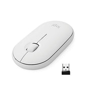 Logitech Off White / PEBBLE / 4.2" x 2.3" x 1" Mice