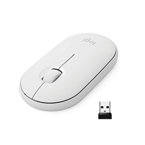 Logitech Off White / PEBBLE / 4.2" x 2.3" x 1" Mice