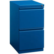 Hirsh Industries Blue / Modern / 27.75" H X 15.00" W X 19.88" D Mobile File Cabinets