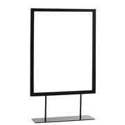 11" x 14" Tabletop Sign Holder by Retail Resource – Black, Model FTVM3-V