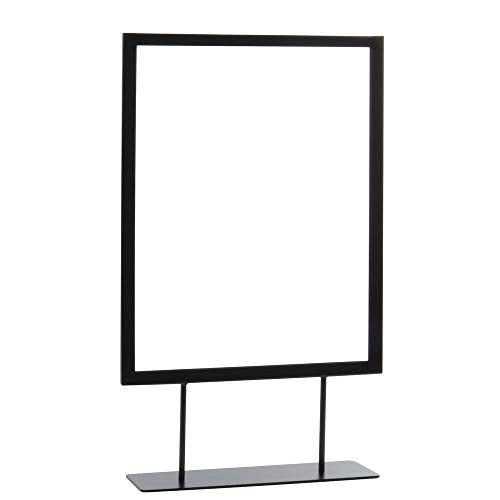 11" x 14" Tabletop Sign Holder by Retail Resource – Black, Model FTVM3-V