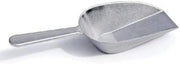 Omcan 12 Count Aluminum Food Scoop, 7 oz, Silver
