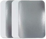 Handi Foil HFA2060L Laminated Board Lid, Aluminum/paper, 7 X 5, 500/carton
