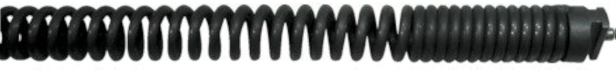 C-33IW 3/8" x 100' Integral Wound Cable by RIDGID – 21.75"L x 22.75"W x 3.5"H, Black, Model 87587