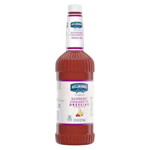 HELLMANN'S Raspberry / 32 Ounce (Pack of 6) / 1 Raspberry