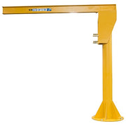 Heavy Duty Floor Mounted Jib Crane by Contrx – Cat Yellow, Model A2108