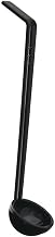 Hubert Black Polycarbonate Serving Ladle, 1 oz. - 13"L x 2 1/2"W x 2"H