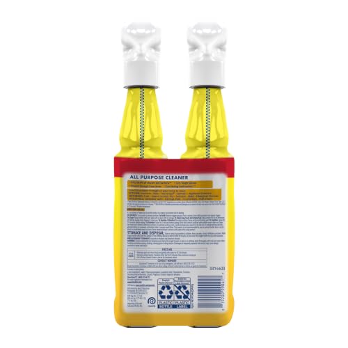 Lysol 32 Fl Oz (Pack of 2) / Lemon Breeze / 1 All-Purpose Cleaners