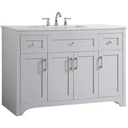 Elegant Decor 48" - Single / Grey / Traditional Bathroom Vanities