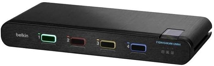 Belkin 4 PT 1 HD DP/HDMI UNVL SKVM WO/CAC PP4.0
