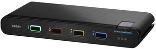 Belkin 4 PT 1 HD DP/HDMI UNVL SKVM WO/CAC PP4.0