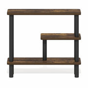 Furinno Amber Pine/Black / 5.71" x 20.87" x 18.35" / Contemporary Bathroom Shelves