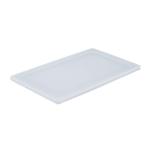 52435 Super Pan V 1/9 Size Flexible Pan Lid by Vollrath – Polyethylene, White, Model 913-055
