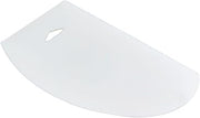 Hubert Large Bowl Scraper, HDPE - 7 3/4"L x 5"W