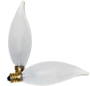 Westinghouse Decorative Flame Tip Light Bulb 15 W 90 Lumens Candelabra 3-5/8 In. Frosted Card / 2