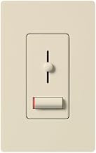 Lutron LXLV-600PL-LA Dimmer Switch, 450W 1-Pole Magnetic Low Voltage Lyneo Lx Light Dimmer - Light Almond