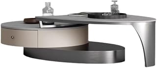 Mesa para Centro De Sala Rock Plate Coffee Table Set Modern Simple Living Room Creative with Drawer Coffee Table TV Cabinet Coffee Table