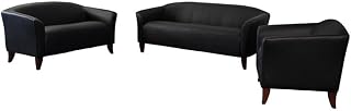 Flash Furniture Hercules Imperial Series Reception Set Color: Black