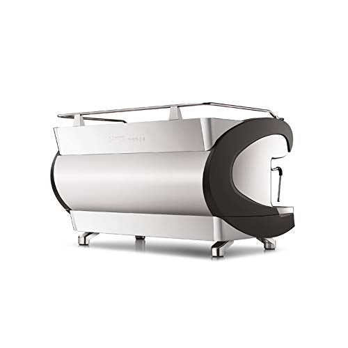 Aurelia Ii Volumetric 2 Group Espresso Machine Maureiivol02Nd by Nuova Simonelli – 14 liters, Stainless Steel, Black, Model Aurelia WAVE Volumetric 2 Group
