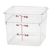 Cambro Clear / 6 QT / 1 Container Sets