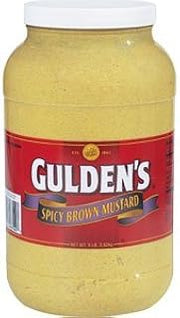 Gulden's Spicy Brown Mustard, 1 gal
