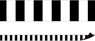 Teacher Created Resources Black Stripes Magnetic Border (TCR77564)