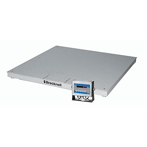 Pegasus Floor Scale System - 48X48" by Brecknell – Alloy Steel, Gray, Model 816965005352