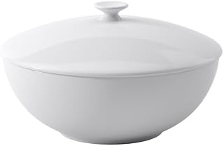 Villeroy & Boch Royal Lid, Stylish Serving Bowl Made from High-Quality Premium Bone Porcelain, Dishwasher-Safe, 1500 ml