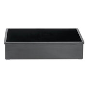 HUBERT 13"L x 10.5"W x 3"H / Black / Classic Serving Bowls