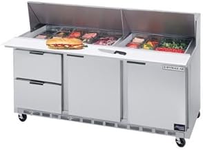 Beverage-Air Commercial Food Prep Tables 72" Sped72-30M-4