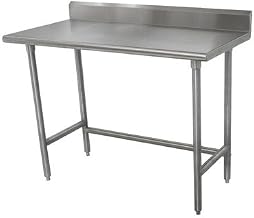 Heavy Duty Stainless Steel Top Workbench Size: 40.5" H x 30" W x 24" D