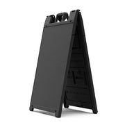 Signicade Curb Sign/A-Frame 24x36" Color:Black by Plasticade – 24x36 inches, Plastic, Black, Model sd-130NS-BK