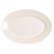 15700 Undecorated RE Oval 13 Platter - Dozen by Homer Laughlin – Large, China, White, Pack of 12, Model HL15700
