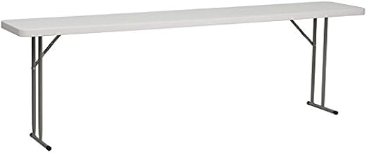 18'' x 96'' Plastic Folding Seminar Table - Training Table