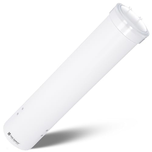 San Jamar White / 1 / 4-10 oz Iced Beverage Dispensers