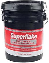 Superior Graphite Superflake Hot Oven Chain Lubricant, 1 Gal-Pack of 4