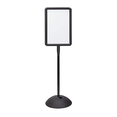 Safco Black / 1 / Rectangle Store Signs