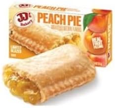 JJs Peach Pie Dessert -- 48 per case.
