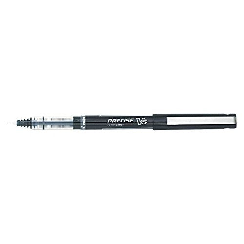 Precise V5 Stick Pens by PILOT – 4 Count (Pack of 1), Metal, Model 26002