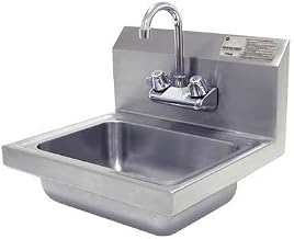 Advance Tabco S/S Economy Wall-Mount Hand Sink w/ Gooseneck Faucet