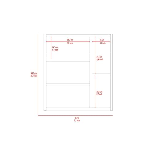 FM FURNITURE Light Oak / Modern / 1 Bath