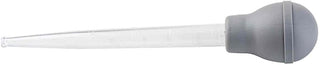 Tablecraft 11037 Turkey Baster, Gray, Thermo Plastic Rubber TPR, 1 oz