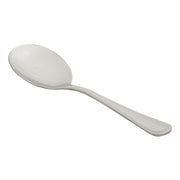® Heavyweight Utopia Bouillon Spoon - 6 1/10"L by HUBERT – 6 1/10", Stainless Steel, Stainless, Pack of 36, Model 68622