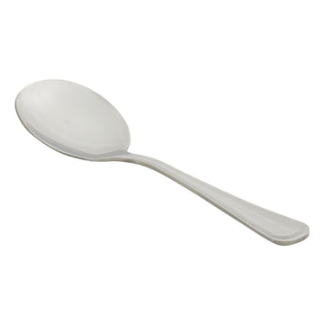 ® Heavyweight Utopia Bouillon Spoon - 6 1/10"L by HUBERT – 6 1/10", Stainless Steel, Stainless, Pack of 36, Model 68622